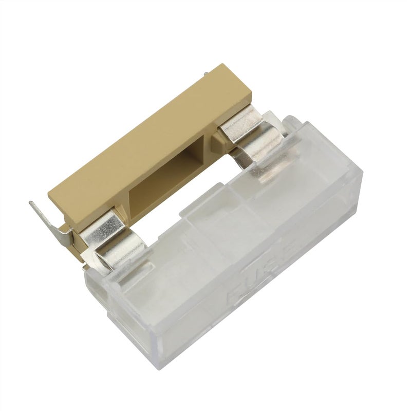 klarako 8PCS 6 X 30mm Fuse PCB Panel Mount Holder Case 250V 10A Dual Terminals - Image 5