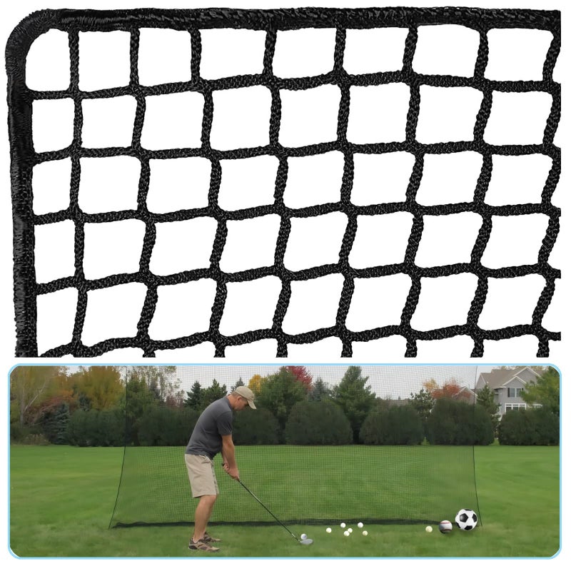 Iuzeai 10X20Ft High Impact Golf Practice Net  Heavy Duty Nylon Netting Material - Image 1