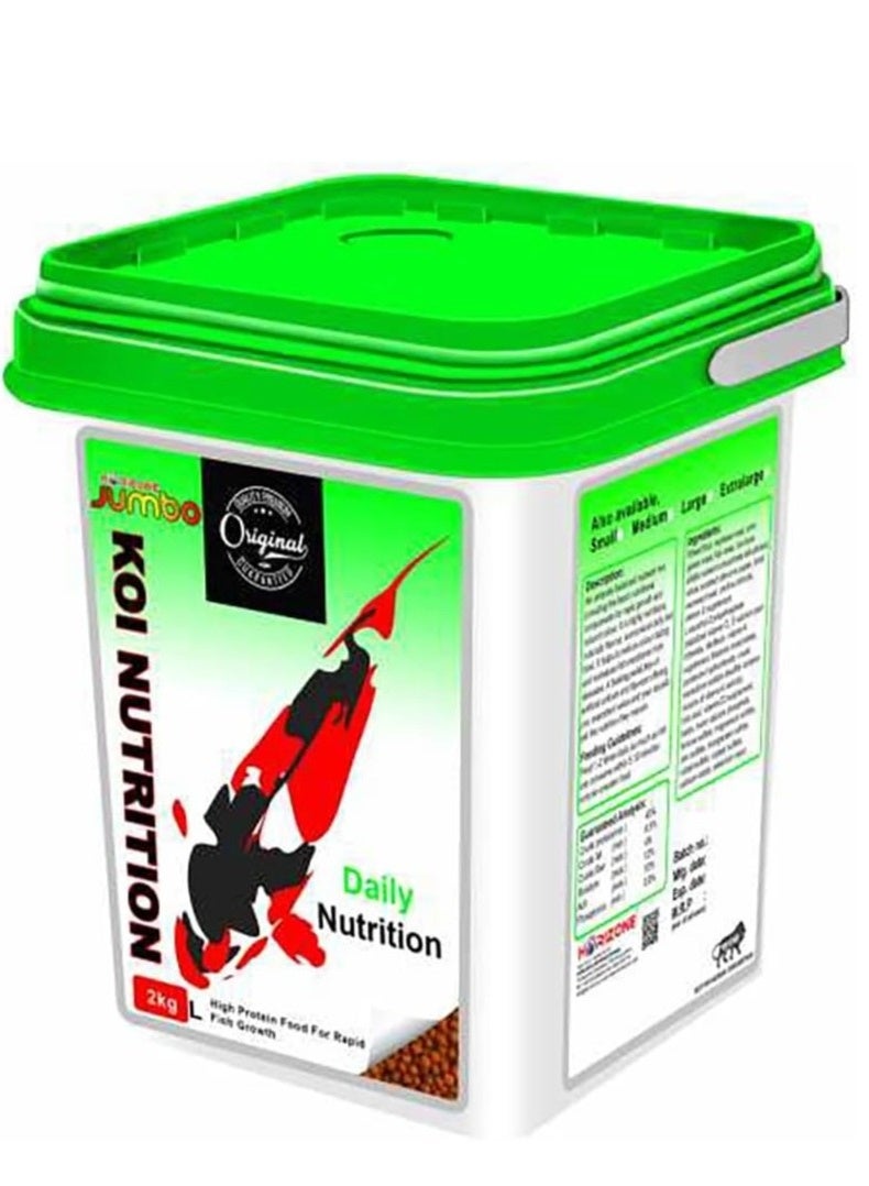 Jumbo Koi Nutrition 2Kg- Large (4mm)