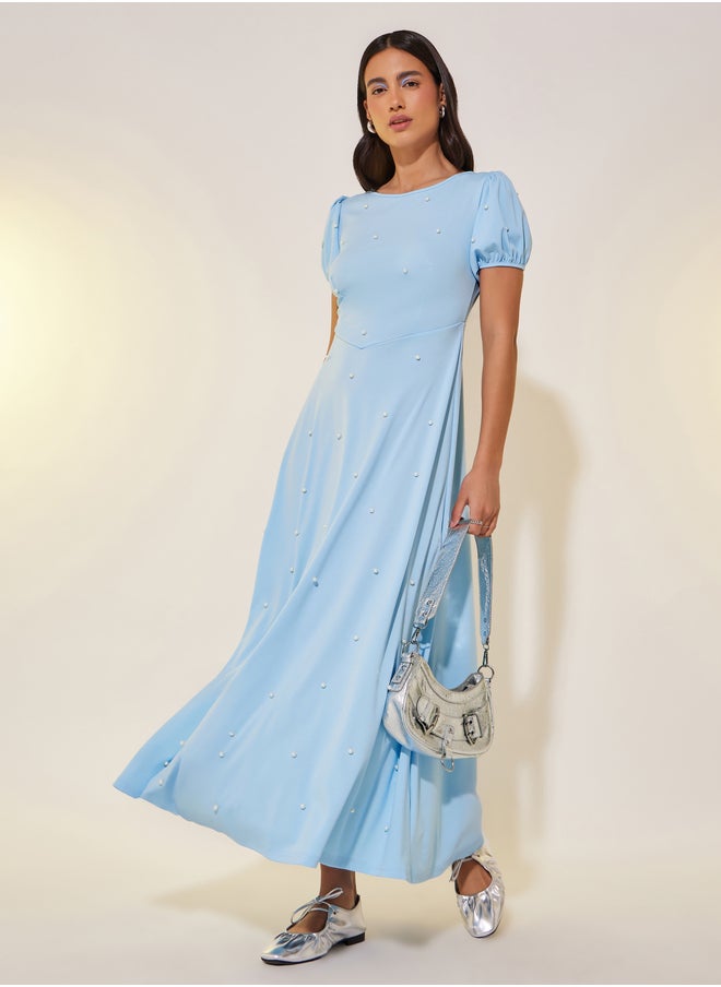 Take Two Pearl Embellished Dress  - Image 1