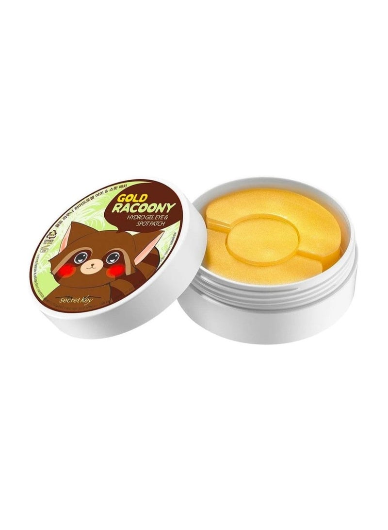 Secret Key Gold Racoony Hydrogel Eye & Spot Patch 90 Sheet - Image 1
