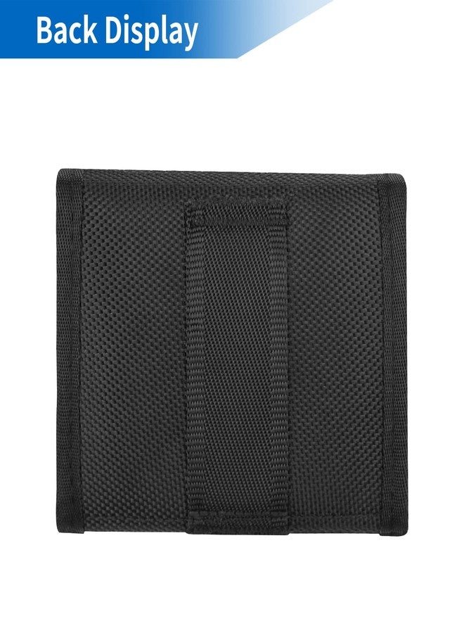 Ullnosoo Double Latex Glove Pouch for Duty Belt, 1680D Nylon Glove Holder Disposable Pouch for Police Firefighter - Image 3