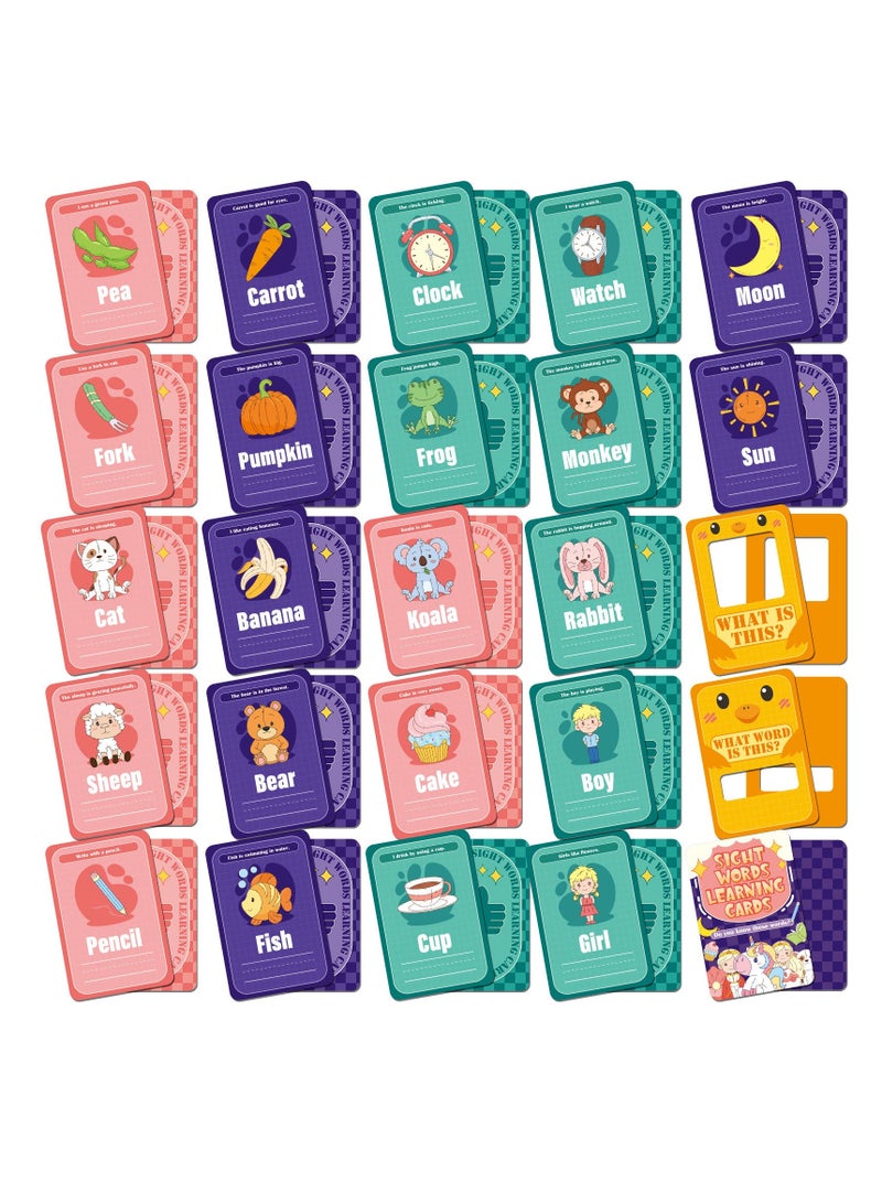 50Pcs  Parent-Child Communication Cognitive Cards, Parent-Child Interactive Children’s Intellectual Development Education Cards - Image 3