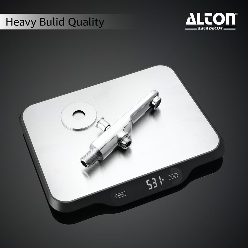 Alton XNO5110, Bath Tub Spout With Button Attachment For Hand Shower, Silver - Image 5