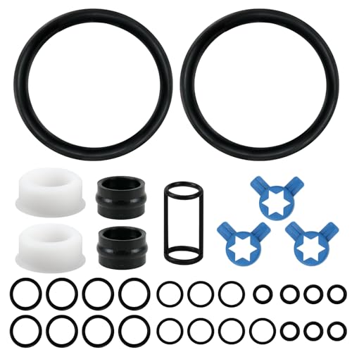 Antrys Tune Up Kit for Taylor 336, 338, 339, 754, 774, 791 and 794, Soft Serve Ice Cream Machine Parts - Includes Seal Draw Valve, Drive Shaft, Door Gasket, Bearing Front, Ice Nozzle Tips Cap & O-Ring Seals - Image 1