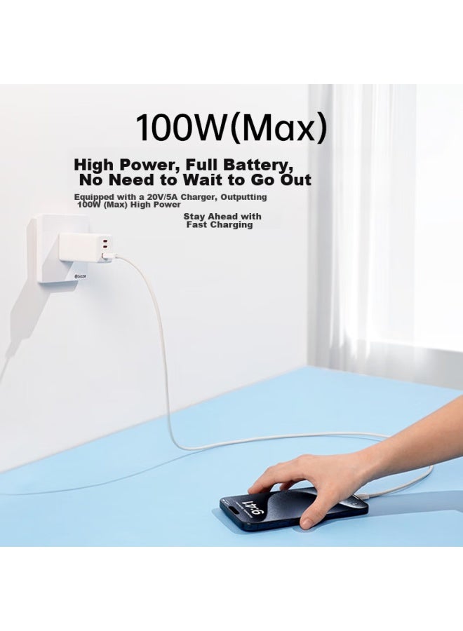 CangHua Compatible With Huawei Charging Cable, Type-c Data Cable, 6a Fast Charging 100w/66w, Car Charger For Iphone 15/16 Pro Max/huawei Pura 70/mate 60, Honor Smartphones - Image 5