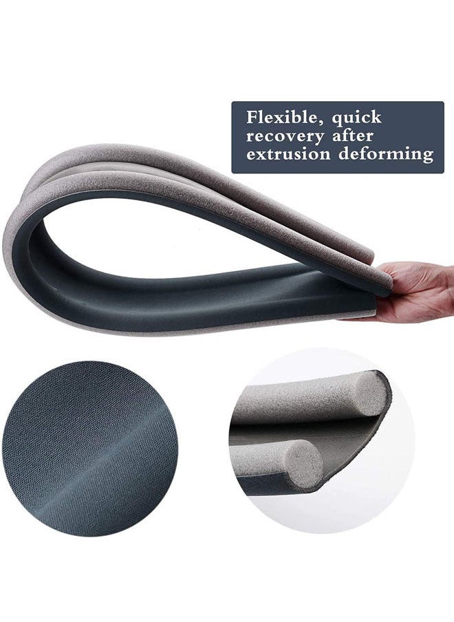 Generic - Pack of 3 Door Draft Stopper, 30'' to 38'' Under Door Draft Blocker, Air-Conditioning Air Keeper, Window Breeze Noise Sound Smell Insect Dust Light Blocker, Barrier for Doors and Windows (Multicolor) - Image 1