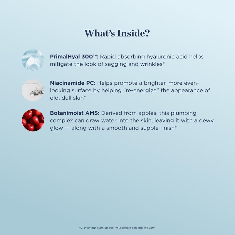 Beverly Hills MD Quench + Hydrate Daily Gel Moisturizer- Visibly Smooth, Plump, Hydrate Face & Neck for Wrinkles, Sagging- Skin Smoothing & Re-Energizing- Visibly Reduce Signs of Aging w/Niacinamide - Image 2