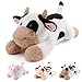 gnomantic Cow Weighted Stuffed Animals 12 Inch 10 Pounds Weighted Plushies Cow Stuffed Animals Small Plush Pillow Cute Plush Toys Gifts for Kids Adults 12 10 lbs - Image 2