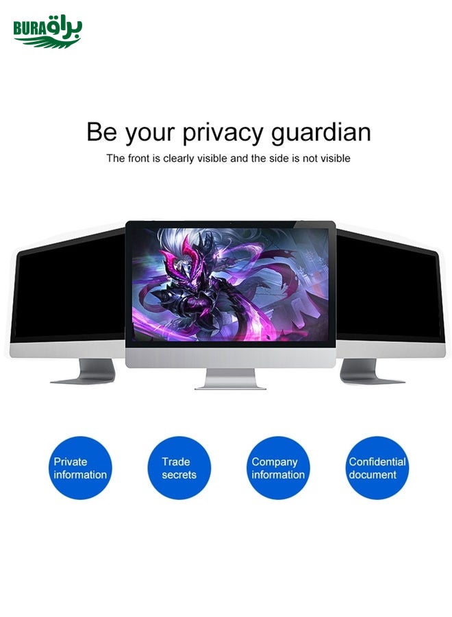 براق 21.5 بوصة كمبيوتر محمول عالمي غير لامع شاشة واقي الشاشة ، الحجم: 476 × 268 ملم - Image 4