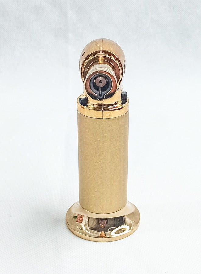 Creative Stylish Incense Burner Lighter, Kitchen Torch Lighter With Safety Lock and Adjustable Flame Refillable for Camping, Desserts Baking BBQ, Picnic, Parties, Fire Lighter For Oud Incense And Charcoal - Image 3