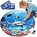 DIGOBAY Underwater Ocean Floor Puzzle for Kids Ages 46 Shark Toys for Boys Girls 70 Pieces Large Jigsaw Shark Puzzles for Kids Ages 38 Educational Ocean Animals Toys for Birthday Christmas - Image 2