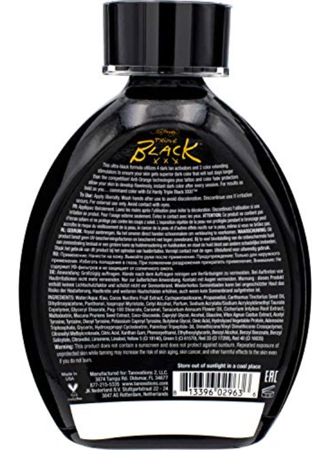 Ed Hardy BLACK XXX Instant Dark Color Tanning Lotion 135 oz - Image 4