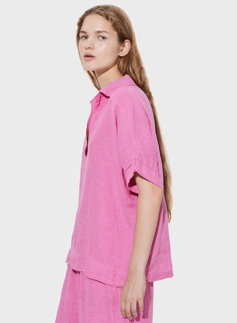 بارفوا V-Neck Top