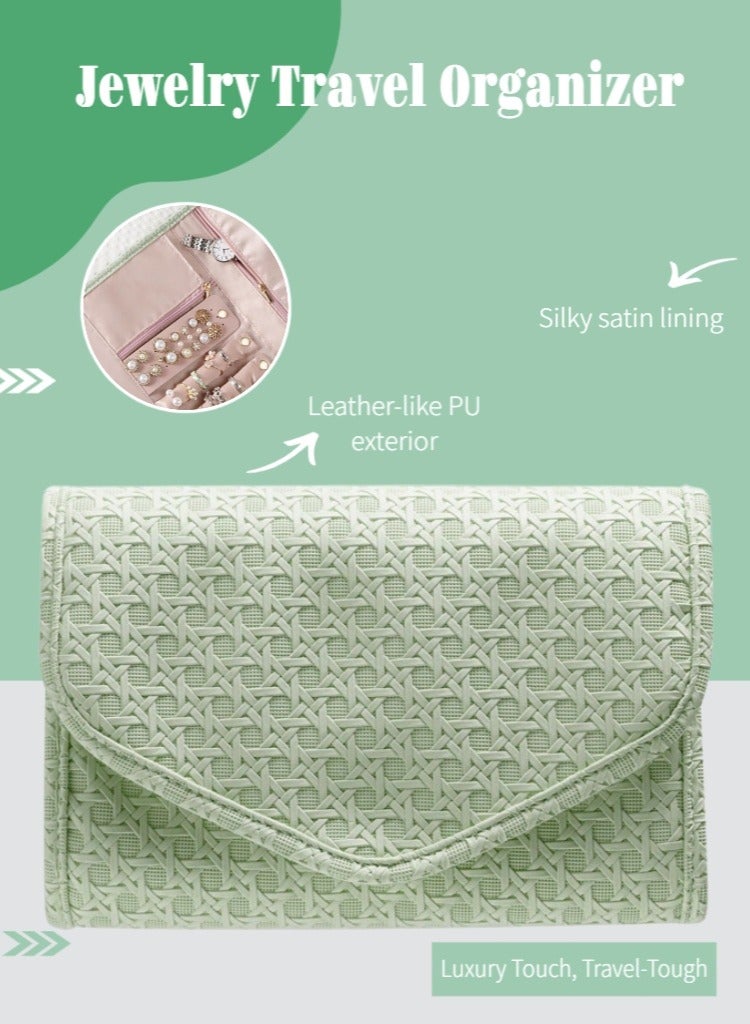 Compact Jewelry Travel Organizer – Luxe & Tangle-Free - Image 1