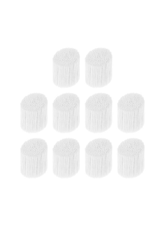 klarako 10 Rolls Latch Hook Yarn Precut Rug Yarn Tapestry Yarn Threads for DIY Craft Sewing Knitting Yarn Latch Hook Supplies White - Image 1