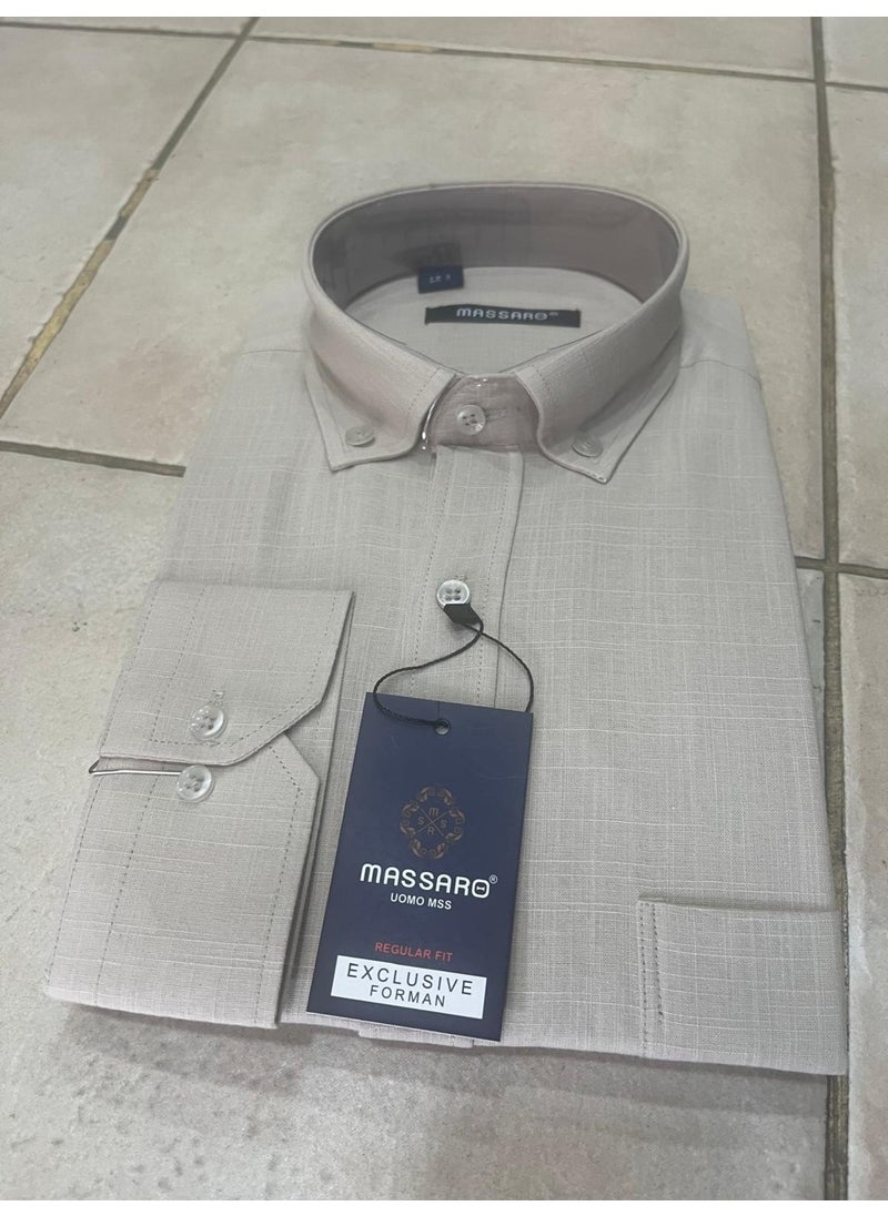 Massaro Linen Cotton Shirt  - Image 5