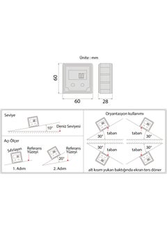 Insize 2170-1 Digital Scale and Protractor  - Image 2