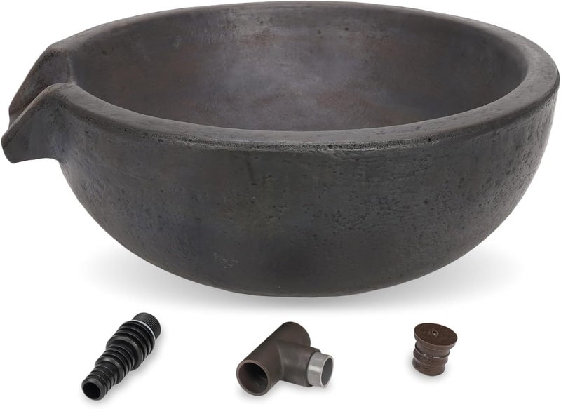 Aquascape Aquascape Spillway Bowl Water Fountain Iron Ore 19 inch Dia 49 cm 78422  - Image 3