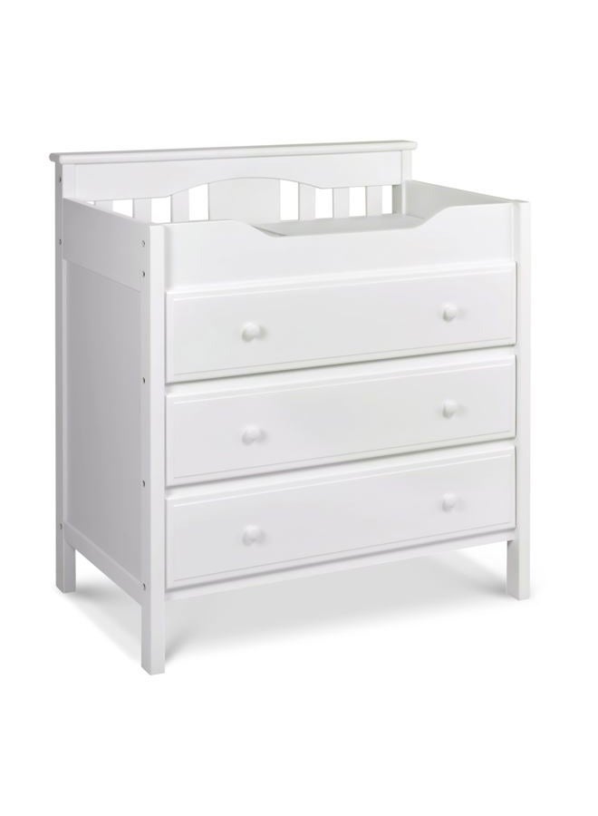 Davinci 3-Drawer Changer Dresser, White - Image 1