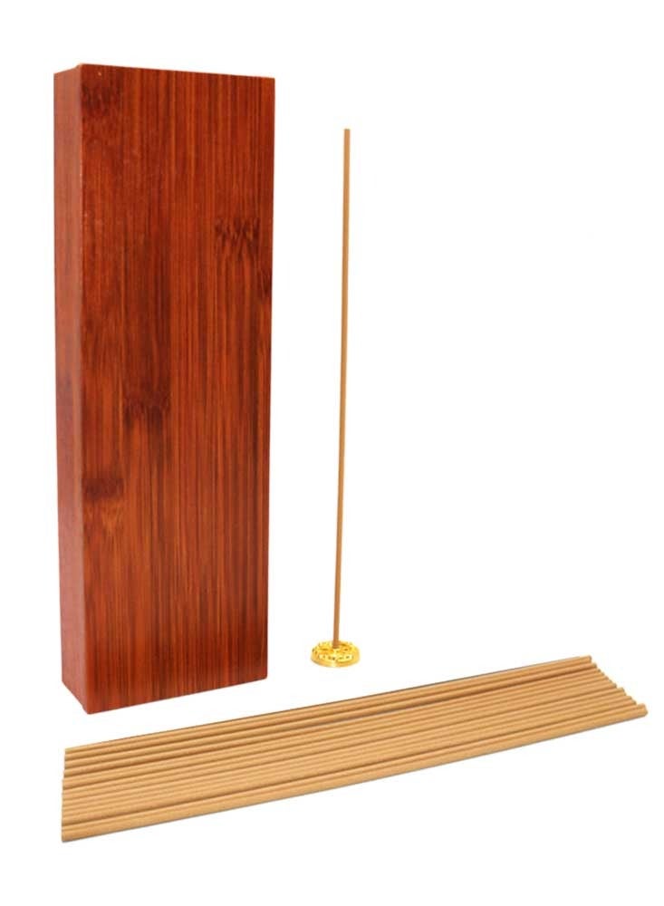 Bakhoor BoSidin Premium Cambodian Oud Incense Sticks with Beautiful Holder – 12pcs 3mm Thicker Agarwood Sticks in Luxurious Gift Box for Meditation and Home Fragrance - Image 1