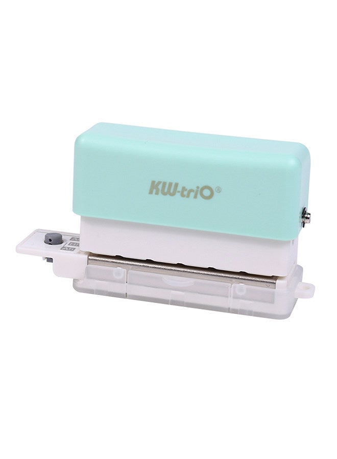 Kw-trio 6-Hole Paper Punch Handheld Mini Puncher Support Multiple 20/26/30 Hole Punching 5.5mm Aperture for A4 A5 B5 Notebook Scrapbook Diary Planner Calendars Agenda Greeting Card DIY  - Image 1