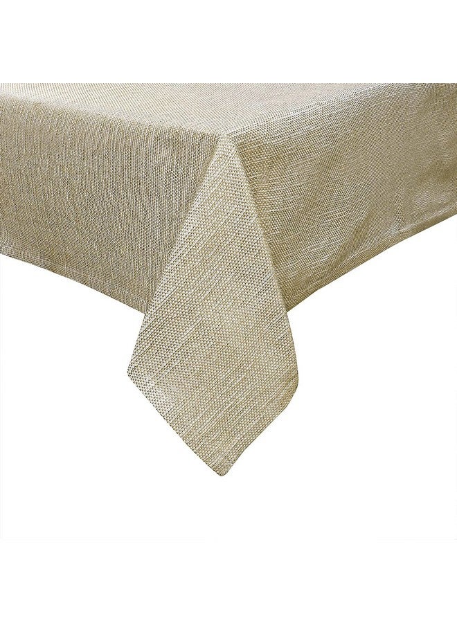 Kuber Industries Jute Center Table Cover, 40"x60" (Cream), Standard (HS39KUBMART023531) - Image 1