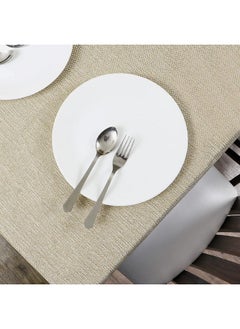 Kuber Industries Kuber Industries Jute Center Table Cover, 40"x60" (Cream), Standard (HS39KUBMART023531)  - Image 3