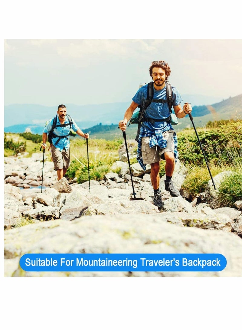 KASTWAVE Backpack Chest Straps Backpack Shoulder Strap Fixing Straps Adjustable Backpack Chest Strap Buckles Adjustable Chest Strap for Backpack Chest Belt with Buckle for Hiking and Jogging 3 Pack - Image 2