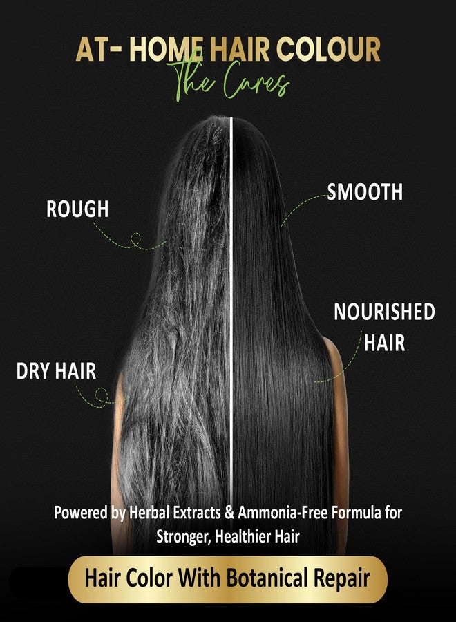 Herbishh Hair Color Shampoo Black (500ml) with 1 Pair of Gloves | Hair & Beard Dye for Men & Women | 3-in-1 Permanent Dye with 100% Grey Coverage Upto 3 Weeks | Long Lasting Salon Like Hair - Image 5