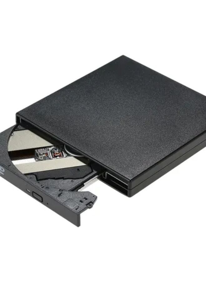 USB 2.0 Portable Slim External DVD-RW/CD-RW Optical Disc Drive Reader Writer Player - Image 1