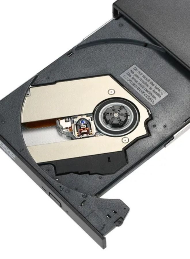 USB 2.0 Portable Slim External DVD-RW/CD-RW Optical Disc Drive Reader Writer Player - Image 3