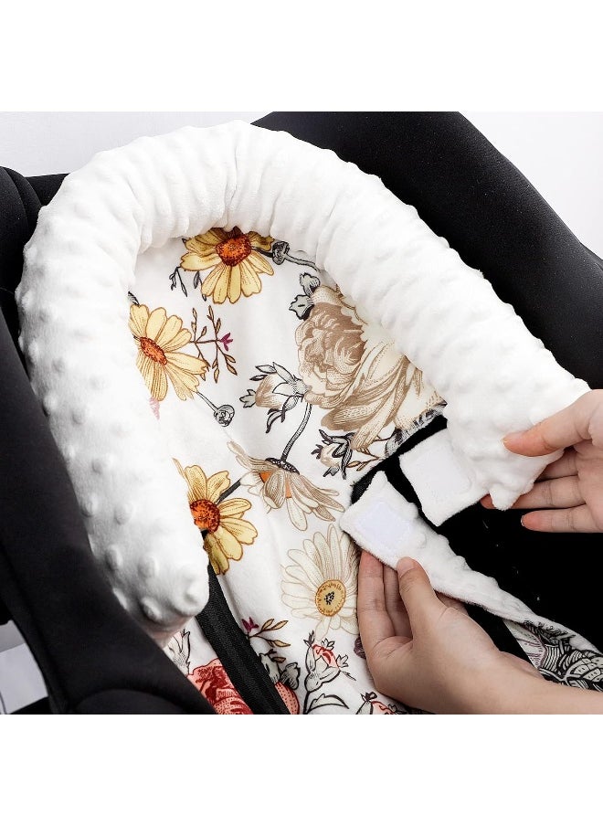 HNHUAMING HNHUAMING 2-in-1 Baby Head Support and Strap Cover for Car Seat  - Image 2