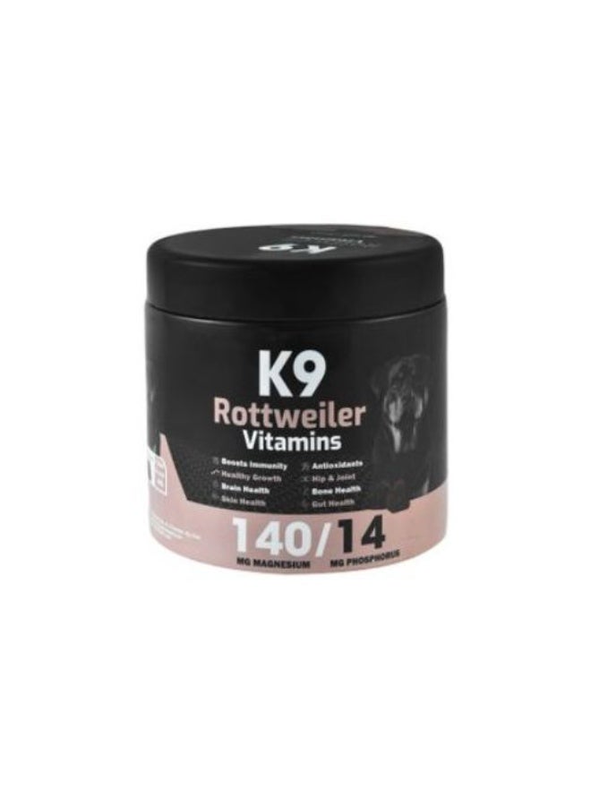 كي9 مكمل غذائي لكلاب الروت وايلر 90 قرص