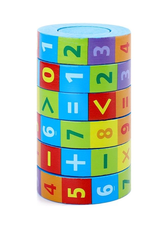 نيبمينينت مكعب بازل بتصميم أسطوانة مع أرقام للحساب - Image 1