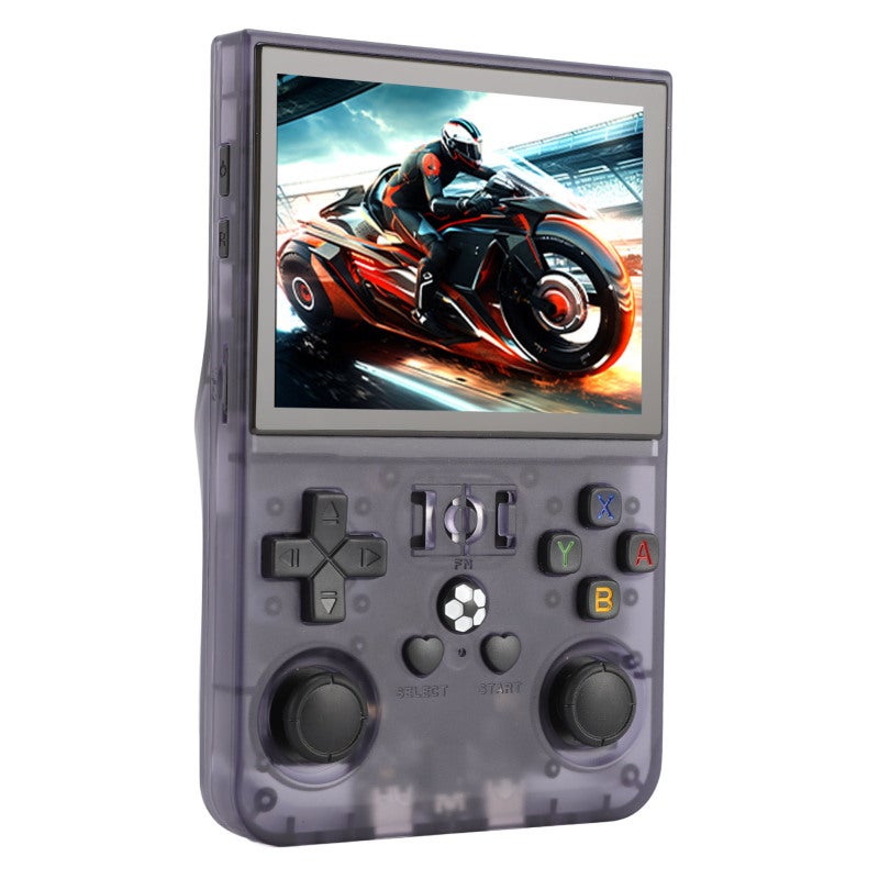Handheld Game Console 3.5 Inch IPS Screen Dual 3D Sticks RK3326 Chipset - Retro Games Console High Resolution 640x480 Display 60+ Emulators for Portable Gaming - Image 4