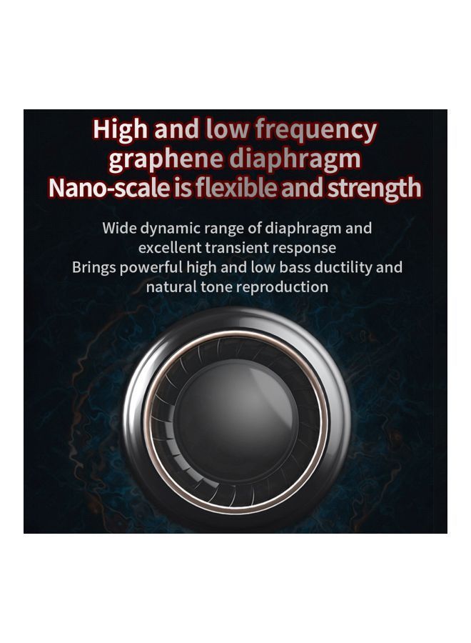 NIBEMINENT In-Ear Earphones Black - Image 3