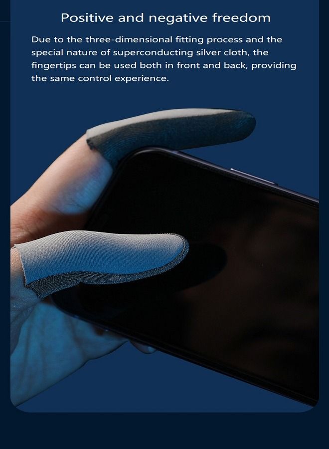 Ultra thin touch anti slip and sweat proof gaming finger cover - Image 3