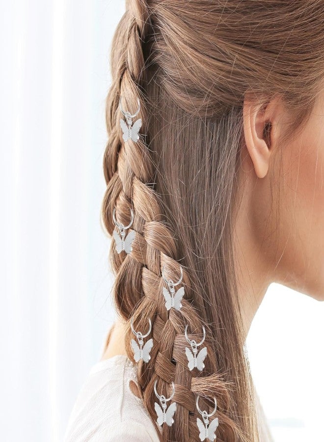 Plenteous مجموعة وفيرة من مشابك وحلقات ضفائر الشعر - خرز دريدلوك متعدد الأشكال، إكسسوارات شعر على شكل حلقات للفتيات والسيدات (30 قطعة بتصميمات متنوعة) - Image 5