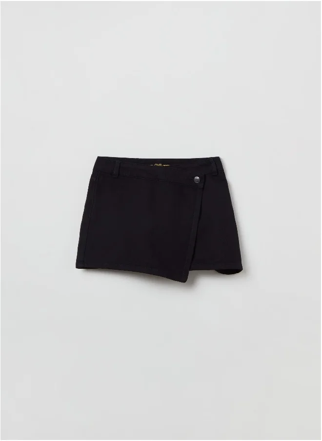 او في اس Denim skort