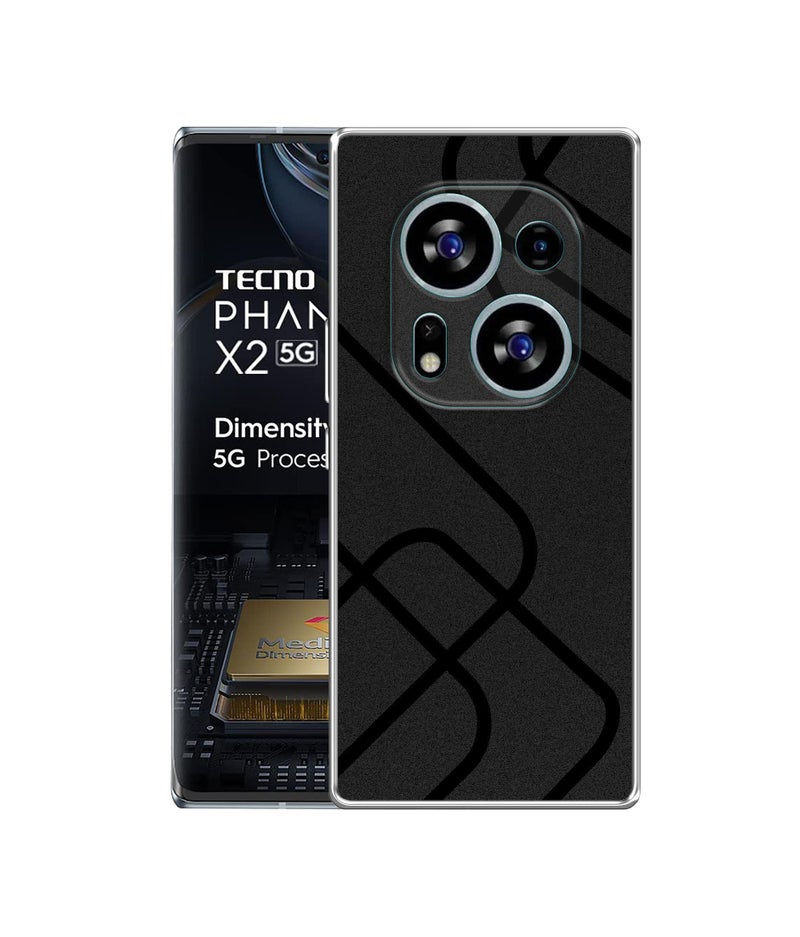 Casotec Basic Case for Tecno Phantom X2 5G (Silicone_Multicolor) - Image 1