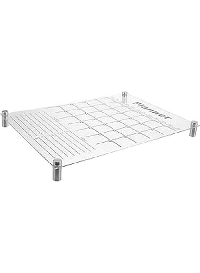 3D Acrylic Monthly Dry Erase Board Hanging Wall Calendar Planner For Office - Image 1