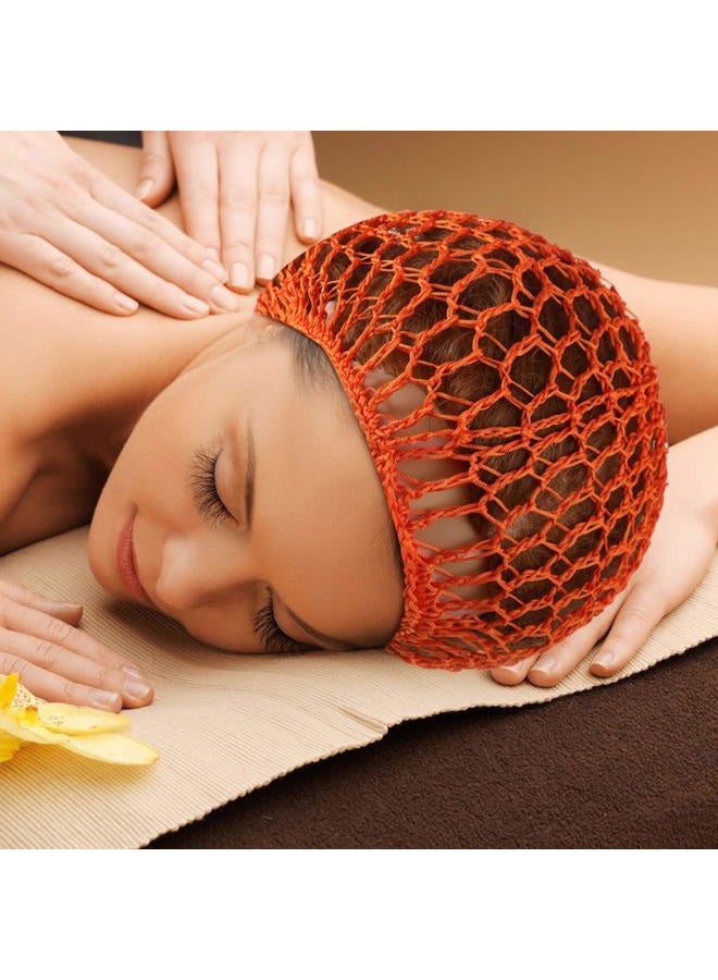 Giugu Mesh Rayon Head Bands - Hair Accessories for Women and Girls, Thick Short Long Hair Covers for Sleeping, Crochet Ornaments (Multicolor) - Image 3