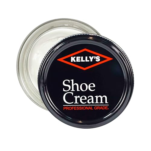 KELLYS Kelly's White Shoe Polish 1.5 oz - Professional Leather Shoe Cream - Image 2