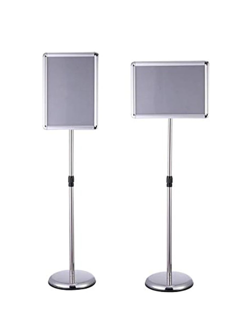 Generic A4 Sign Stand Adjustable Poster Stand Aluminum Snap Frame Menu ...