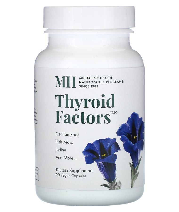 MICHAEL'S Thyroid Factors 90 Vegan Capsules