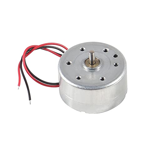 Alinan 10pcs Mini Generator Motors 3V-12V DC Motor Electric Motor for DIY Electronic Wind Turbine Generator Hand Cranked Power Model School Project Educational Physics Experiment - Image 2