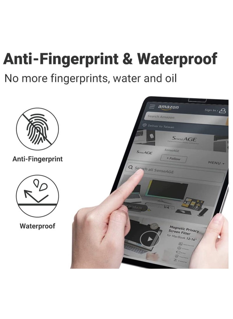Generic - عبوتان من واقي شاشة Paperfeel الجديد المتوافق مع iPad Pro 11 بوصة 2024 (M4) / iPad Air 11 بوصة 2024 (M2)، فيلم PET غير لامع لكتابة الأعمال الفنية الورقية، صديق لرأس القلم، مضاد للتوهج، سهل التركيب - Image 1