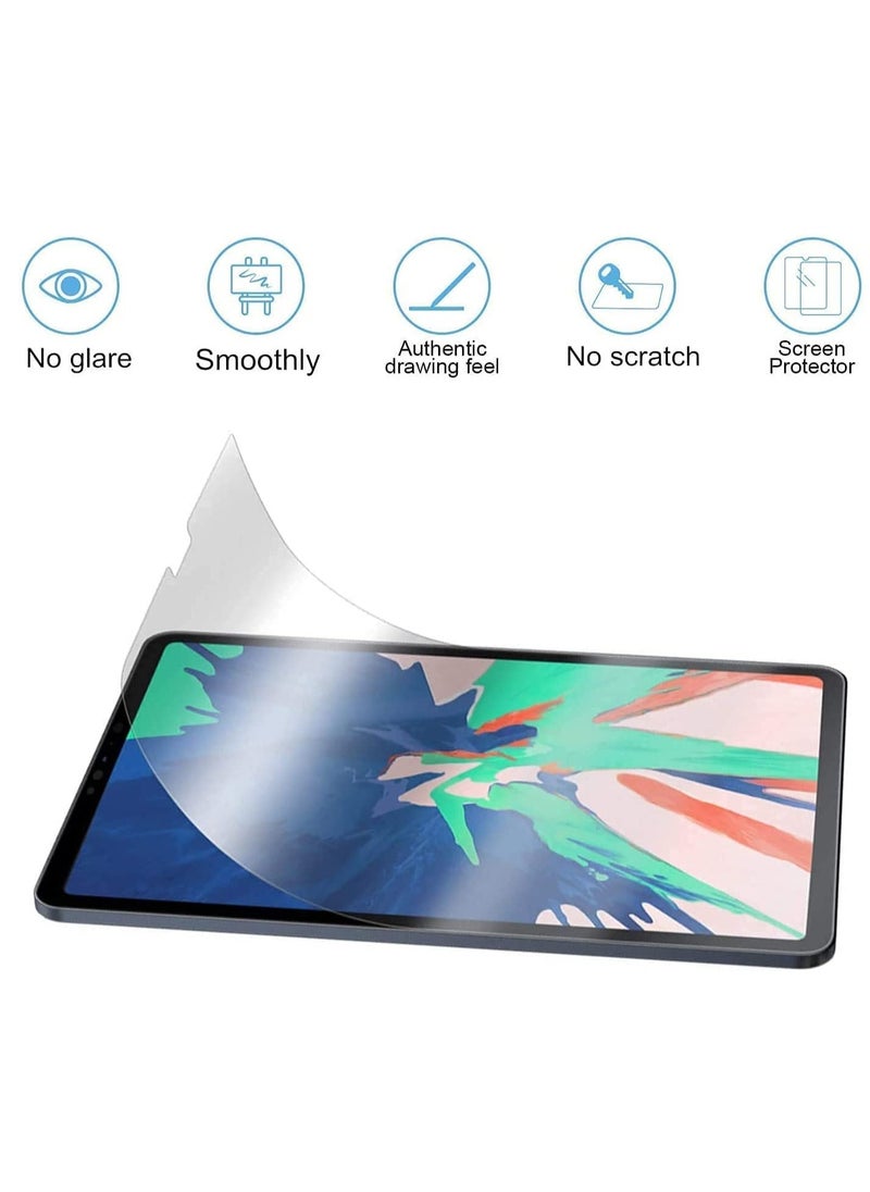 Generic - عبوتان من واقي شاشة Paperfeel الجديد المتوافق مع iPad Pro 11 بوصة 2024 (M4) / iPad Air 11 بوصة 2024 (M2)، فيلم PET غير لامع لكتابة الأعمال الفنية الورقية، صديق لرأس القلم، مضاد للتوهج، سهل التركيب - Image 1