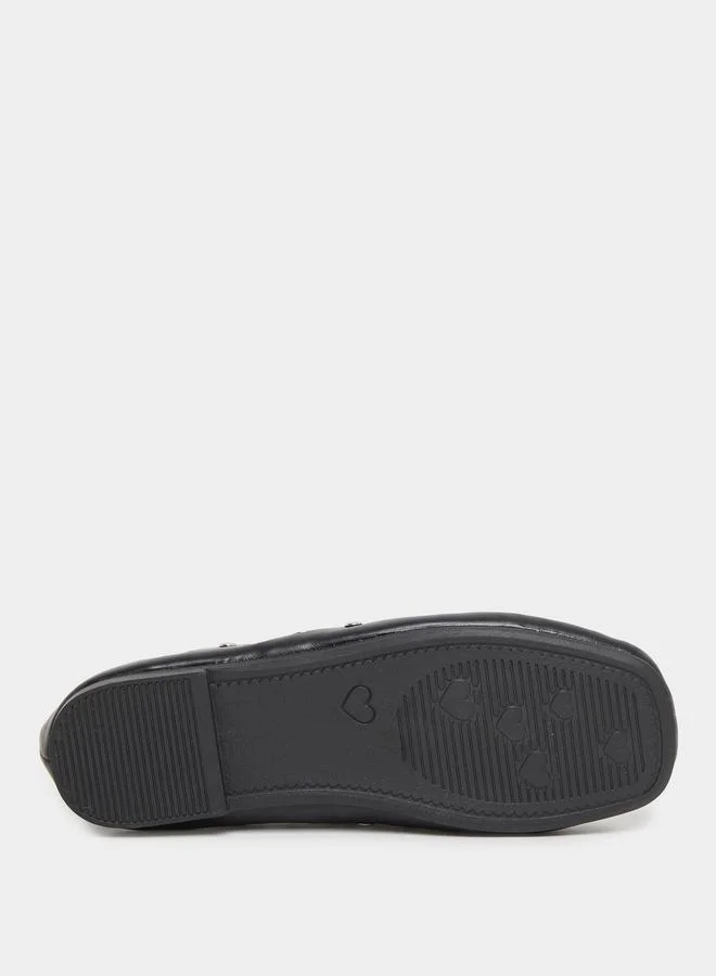 Styli Styli Embellished Slip-on Ballerinas
